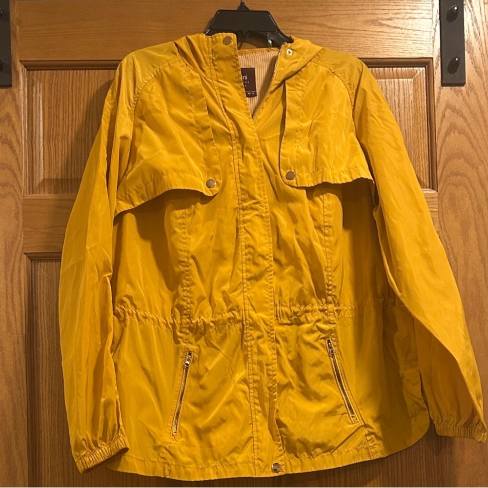 Vintage Men’s XL Cavalini Mustard Yellow Outerwear NWOT Nautical & Preppy
